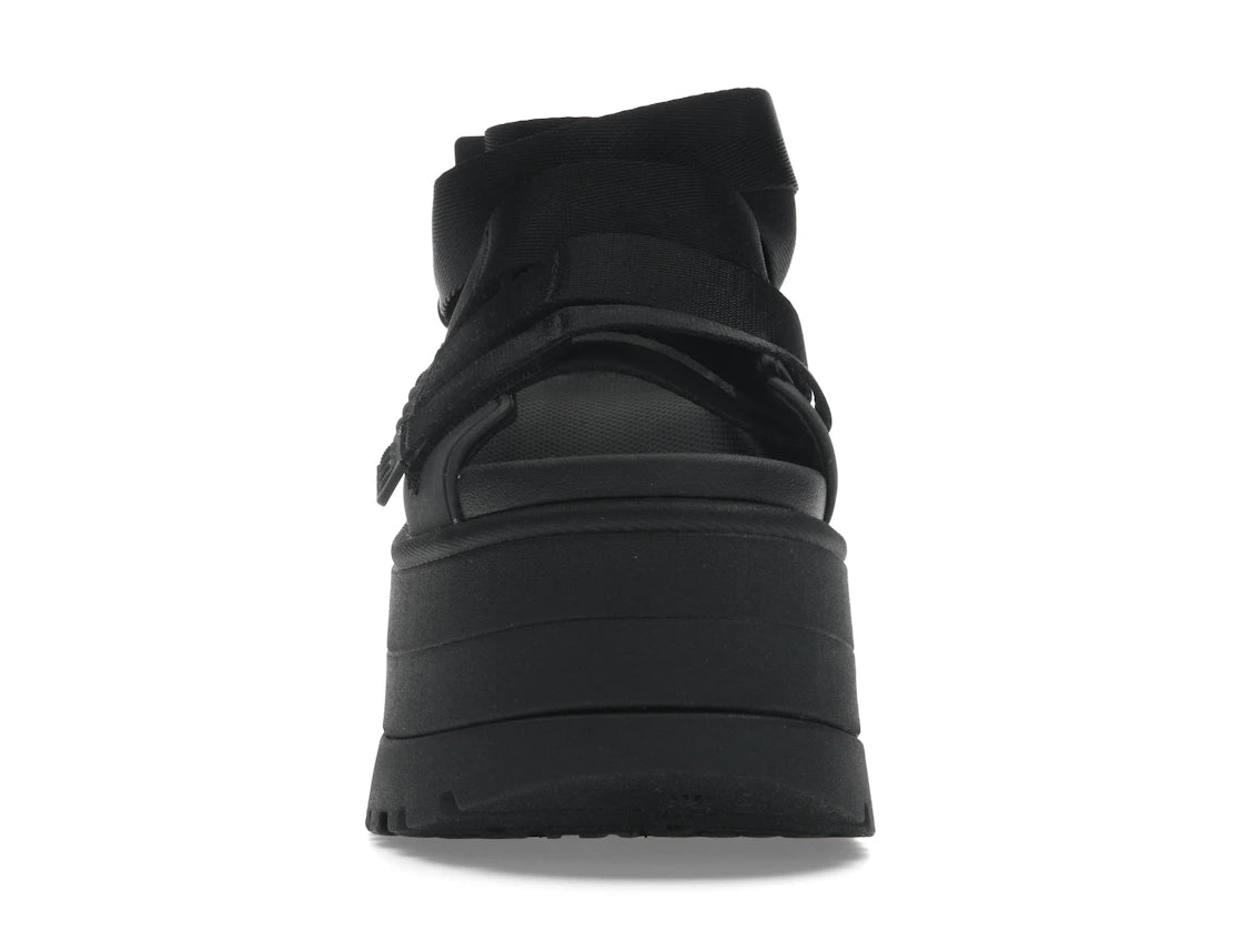UGG GoldenRise Plateau-Sandalen Schwarz (Damen)