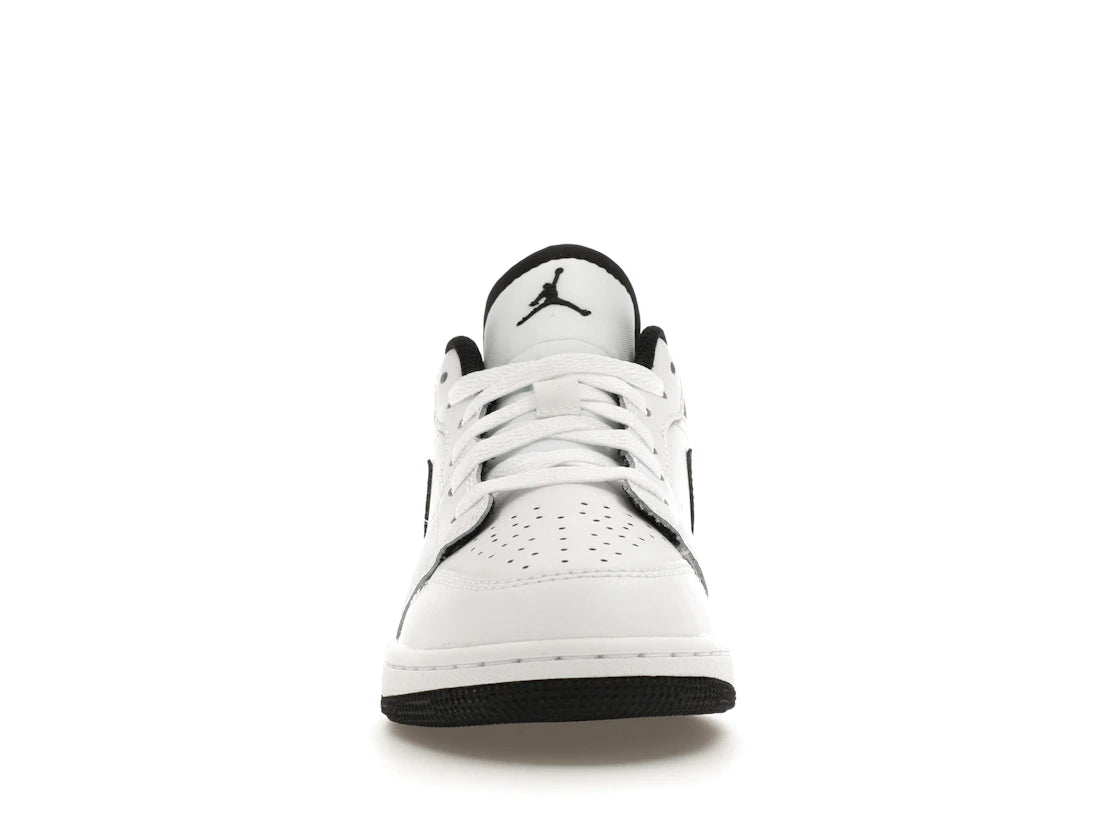 Jordan 1 Low Weiß Schwarz (GS)
