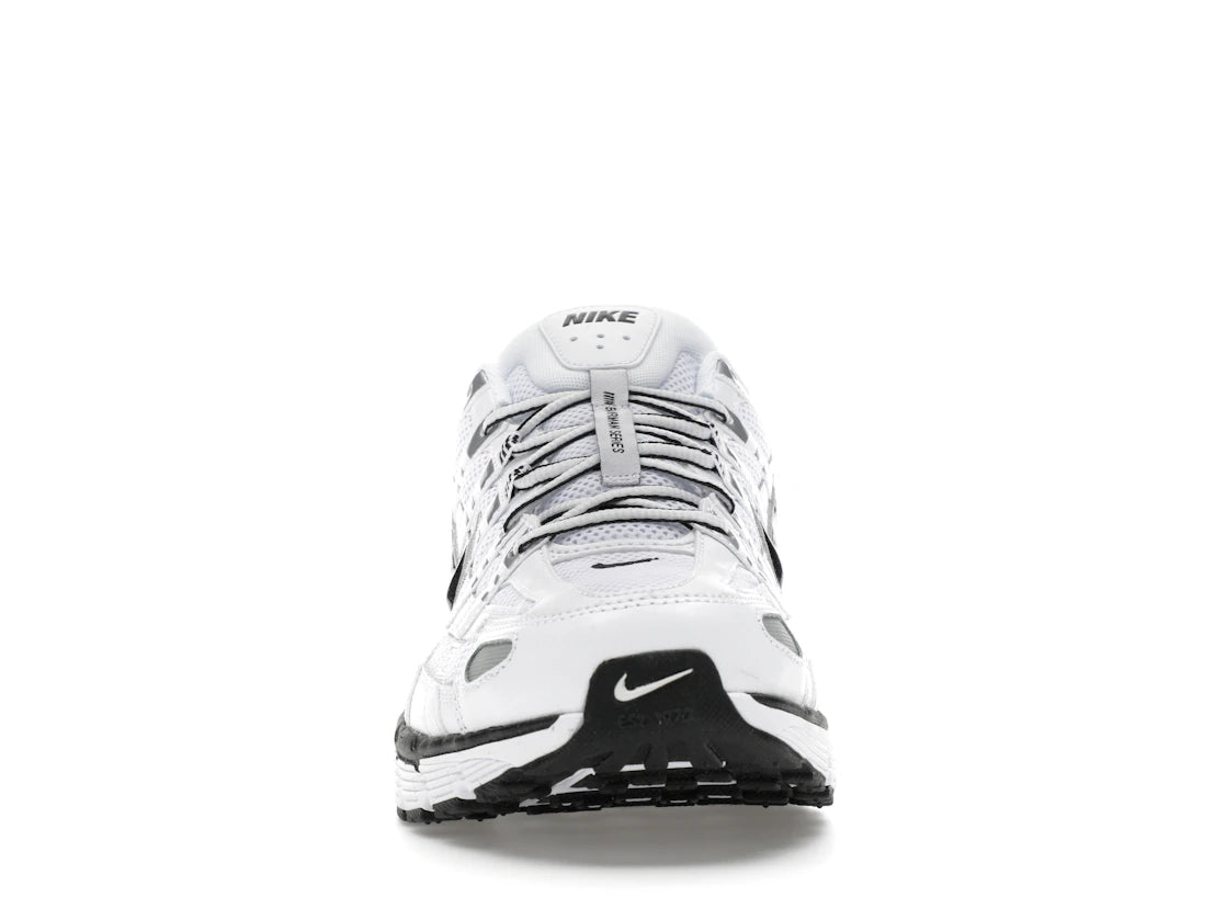 Nike P-6000 Weiß Metallic Silber Schwarz