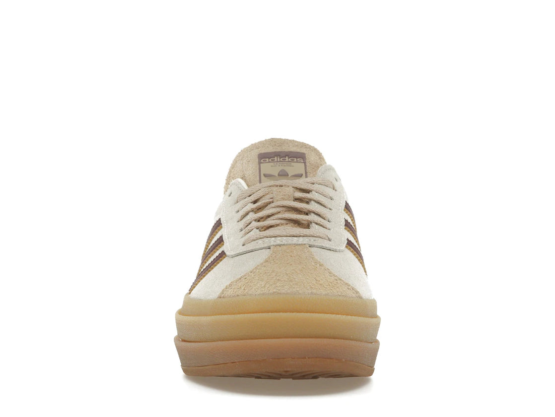 adidas Gazelle Bold Cream White Maroon (Damen)