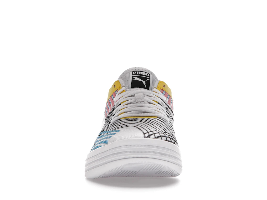 Puma Clyde All-Pro White Blue Atoll