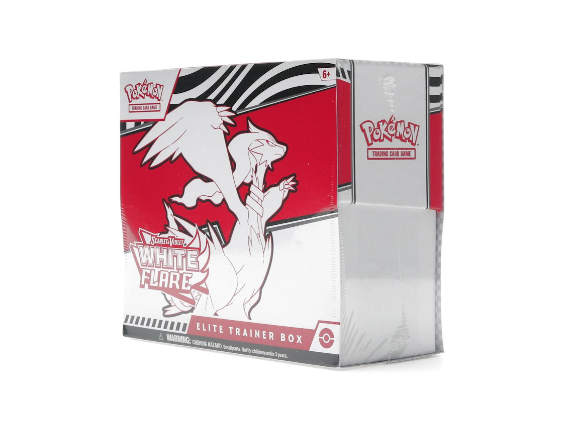 Pokémon Scarlet & Violet White Flare Elite Trainer Box 2025