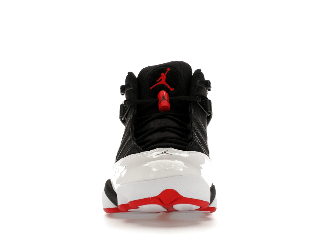 Jordan 6 Rings Schwarz Weiß Varsity Rot