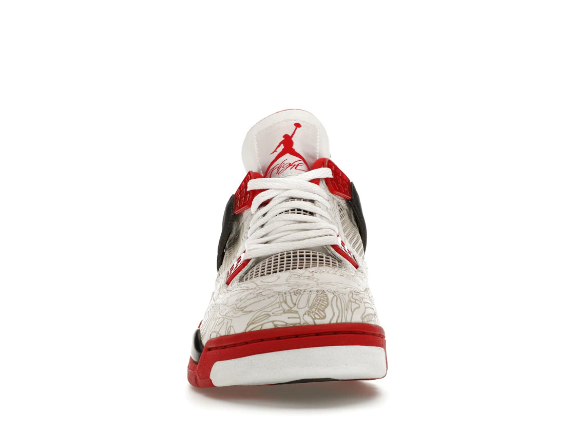 Jordan 4 Retro White Laser