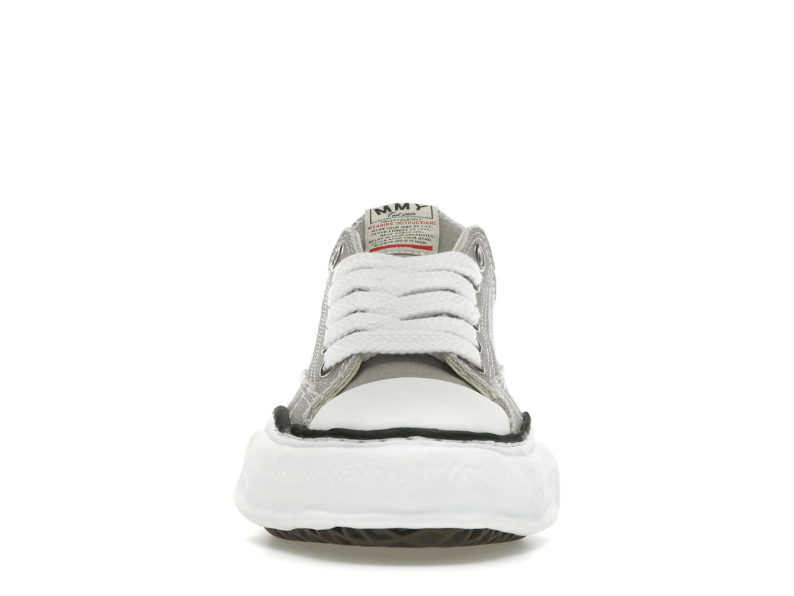 Maison Mihara Yasuhiro Peterson OG Sole Canvas Low Grau