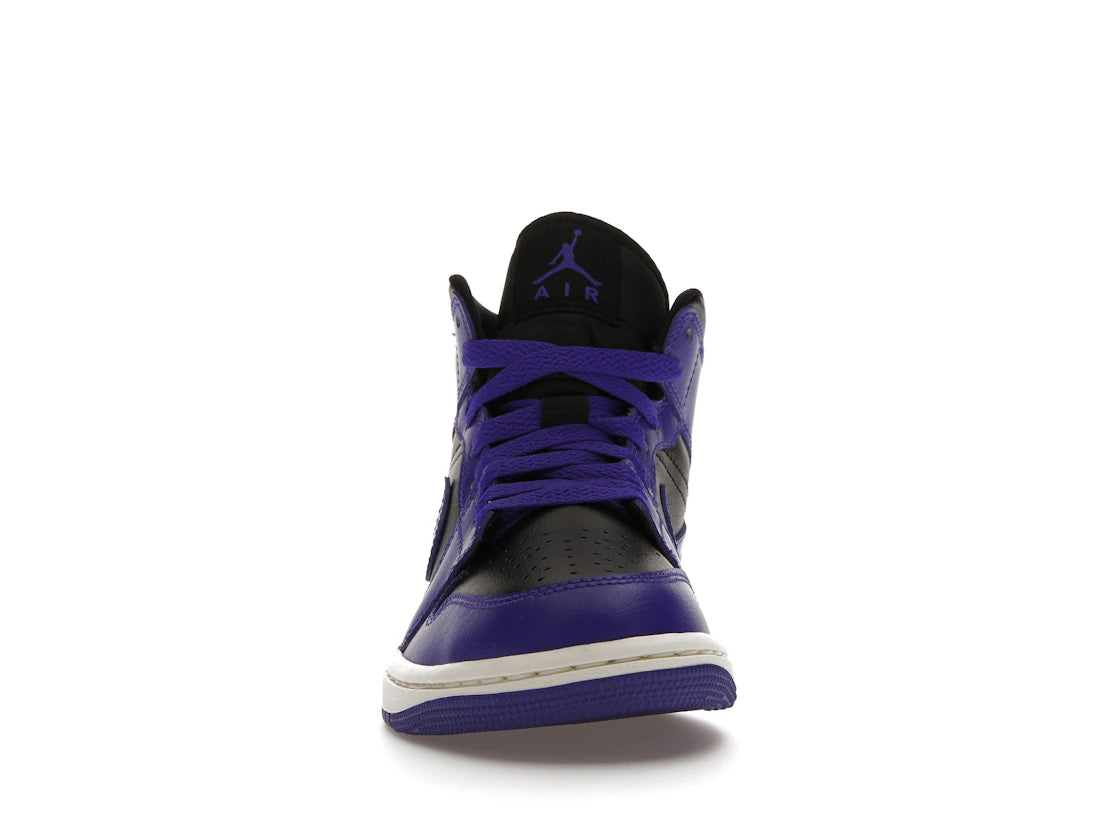 Jordan 1 Mid Purple Black (Women's)