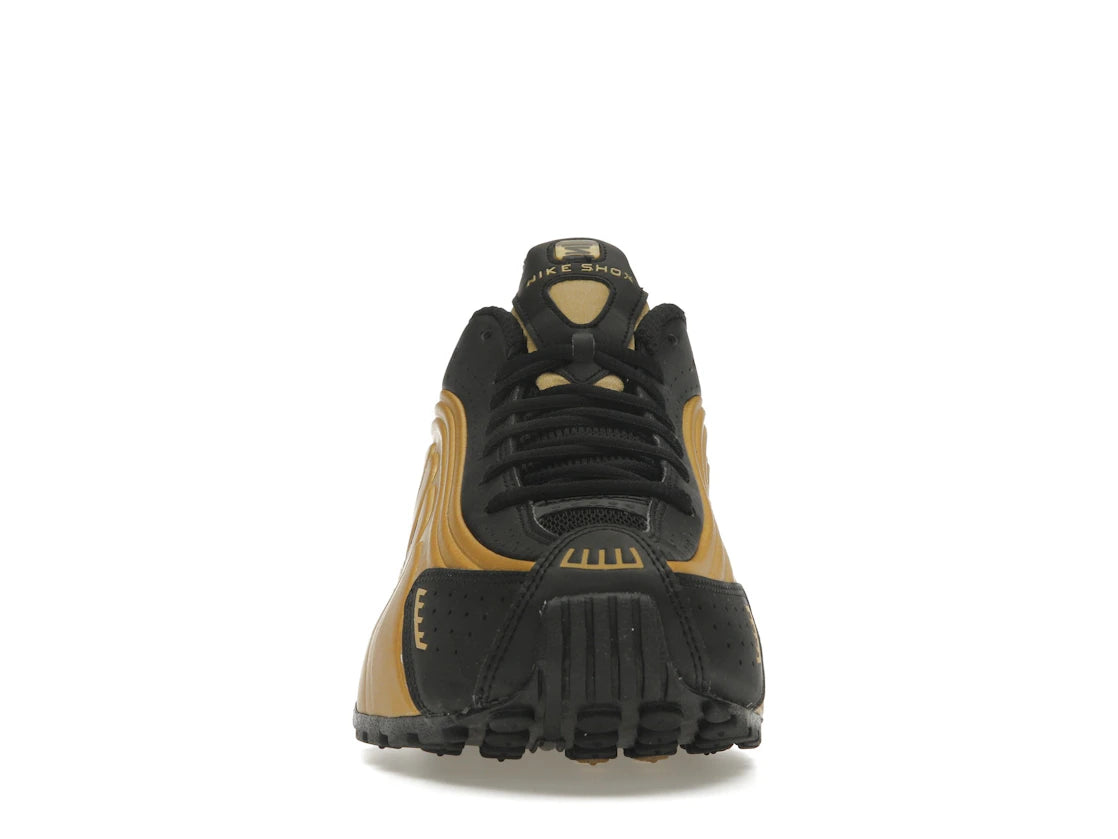 Nike Shox R4 Schwarz Metallic Gold (Damen)