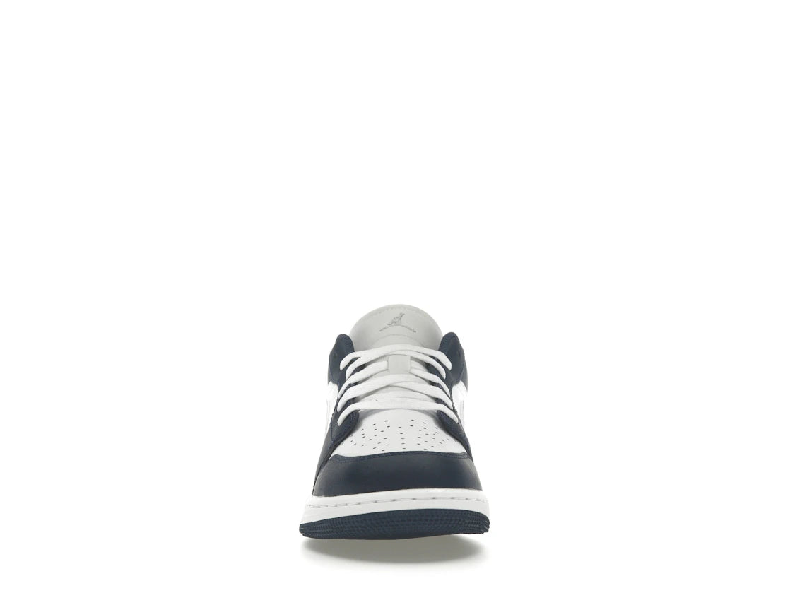Jordan 1 Low Midnight Navy Wolf Gray (GS)