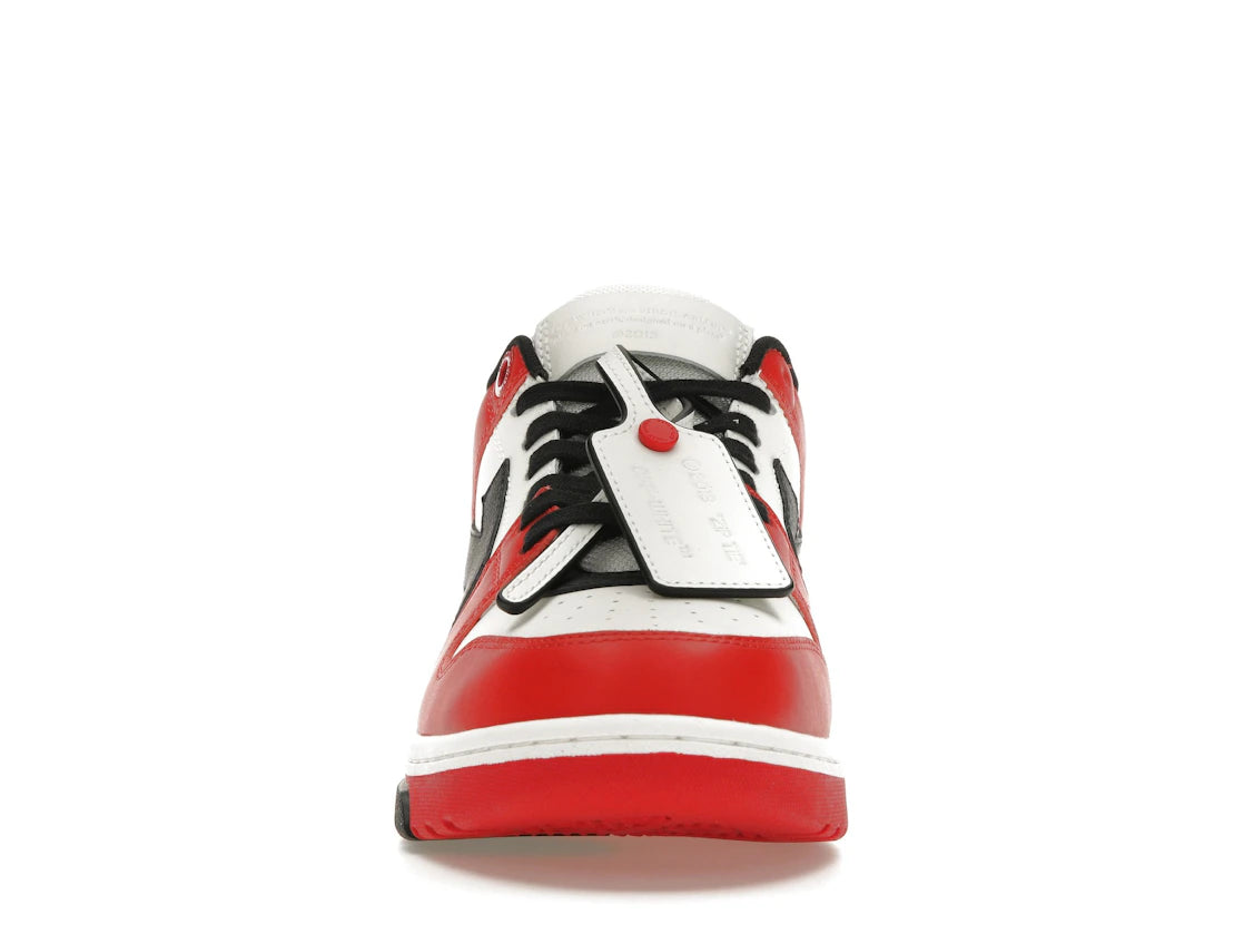 OFF-WHITE Out Of Office OOO Low Tops Rot Schwarz (2024)