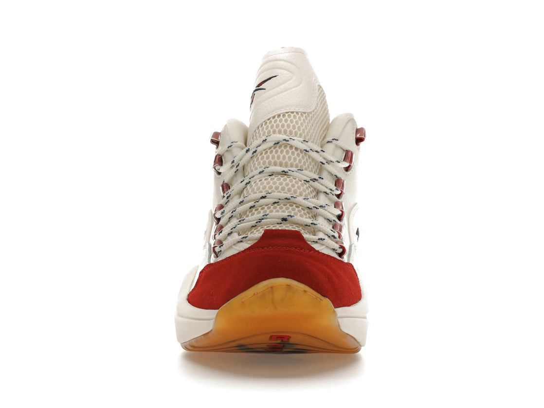 Reebok Question Mid Vintage Red Toe