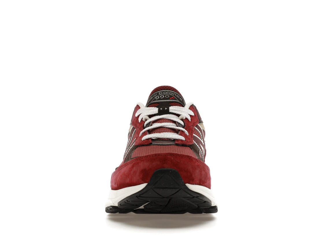 New Balance 990v6 MiUSA Teddy Santis Burgunderrot