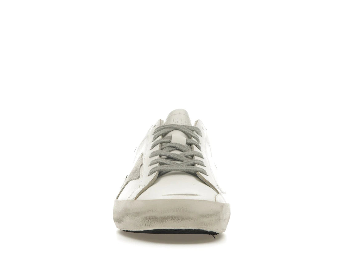 Golden Goose Super-Star Weiß Silber