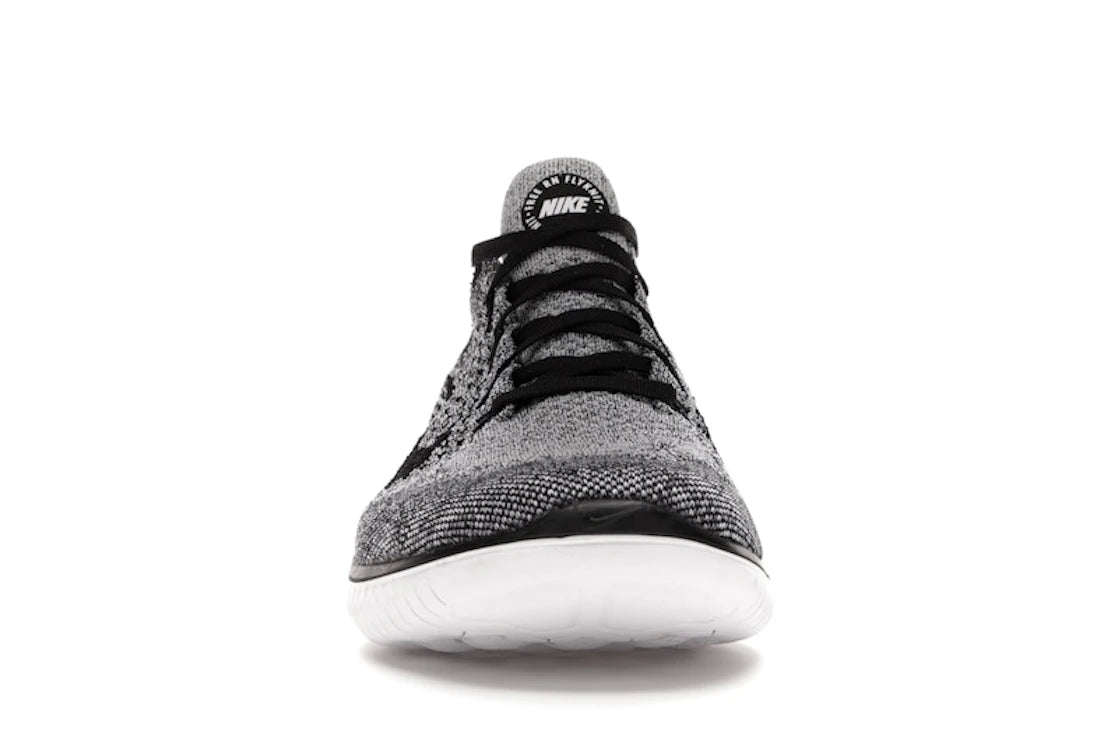 Nike Free RN Flyknit 2018 Black White Ombre