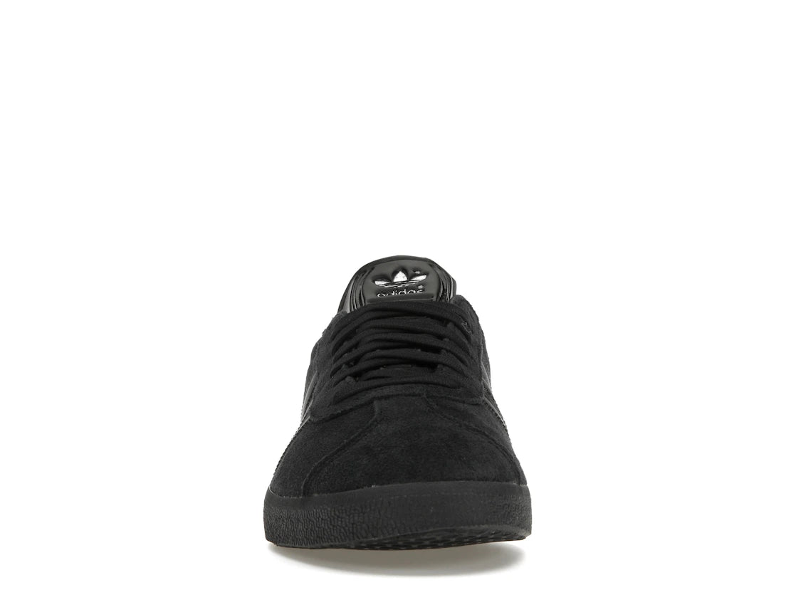 adidas Gazelle All Black Silver Metallic