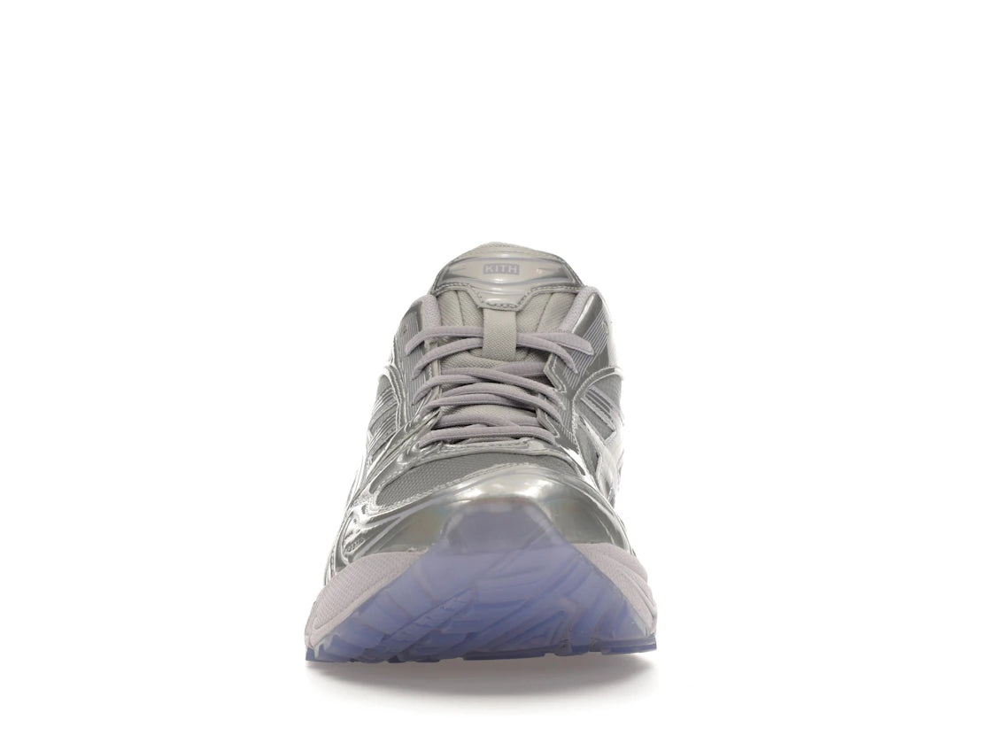ASICS Gel-Kayano 14 Kith Marvel Villains Silver Surfer, geöffnete Verpackung (Comic nicht enthalten)