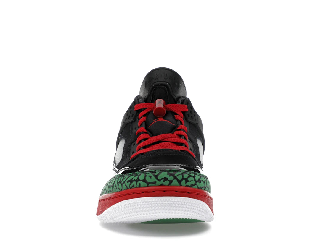 Jordan Spizike Low Black Classic Green White Varsity Red