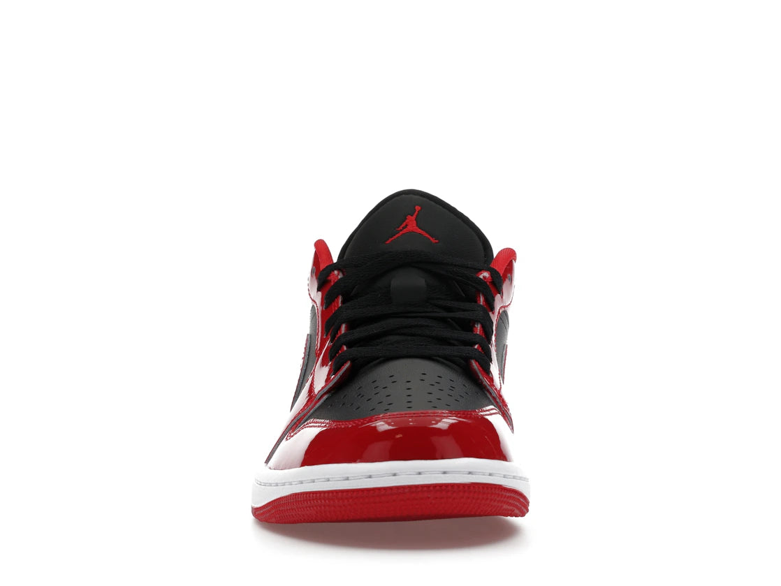 Jordan 1 Low SE Patent Varsity Red Black