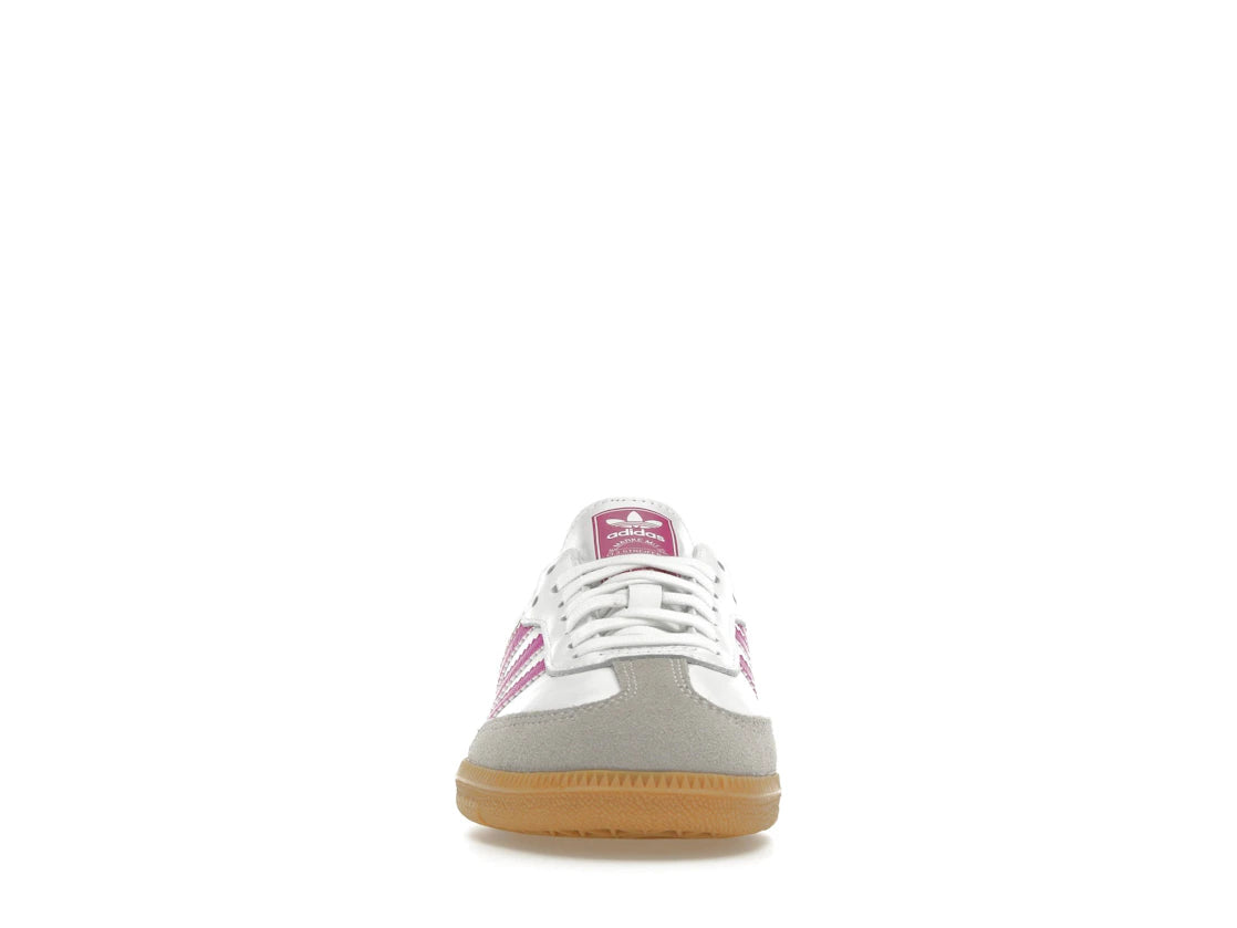 adidas Samba OG Schuhe Weiß Lila (Kinder)