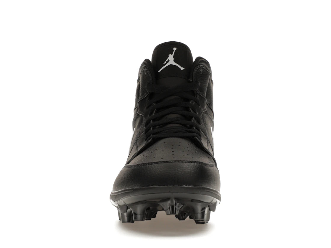 Jordan 1 Mid TD Cleat Black White