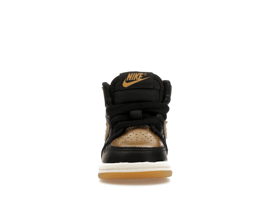 Jordan 1 Retro High OG Schwarz Metallic Gold (TD)