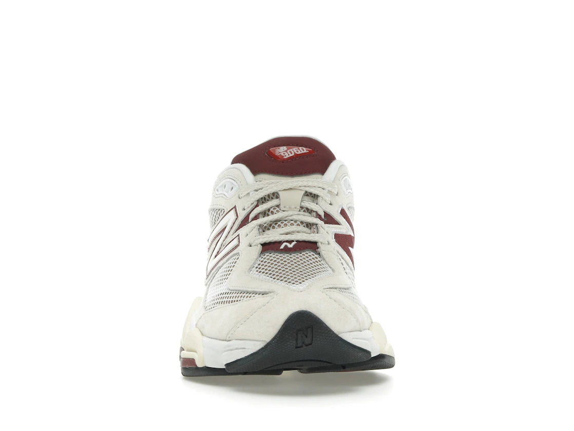New Balance 9060 Leinen Burgunderrot