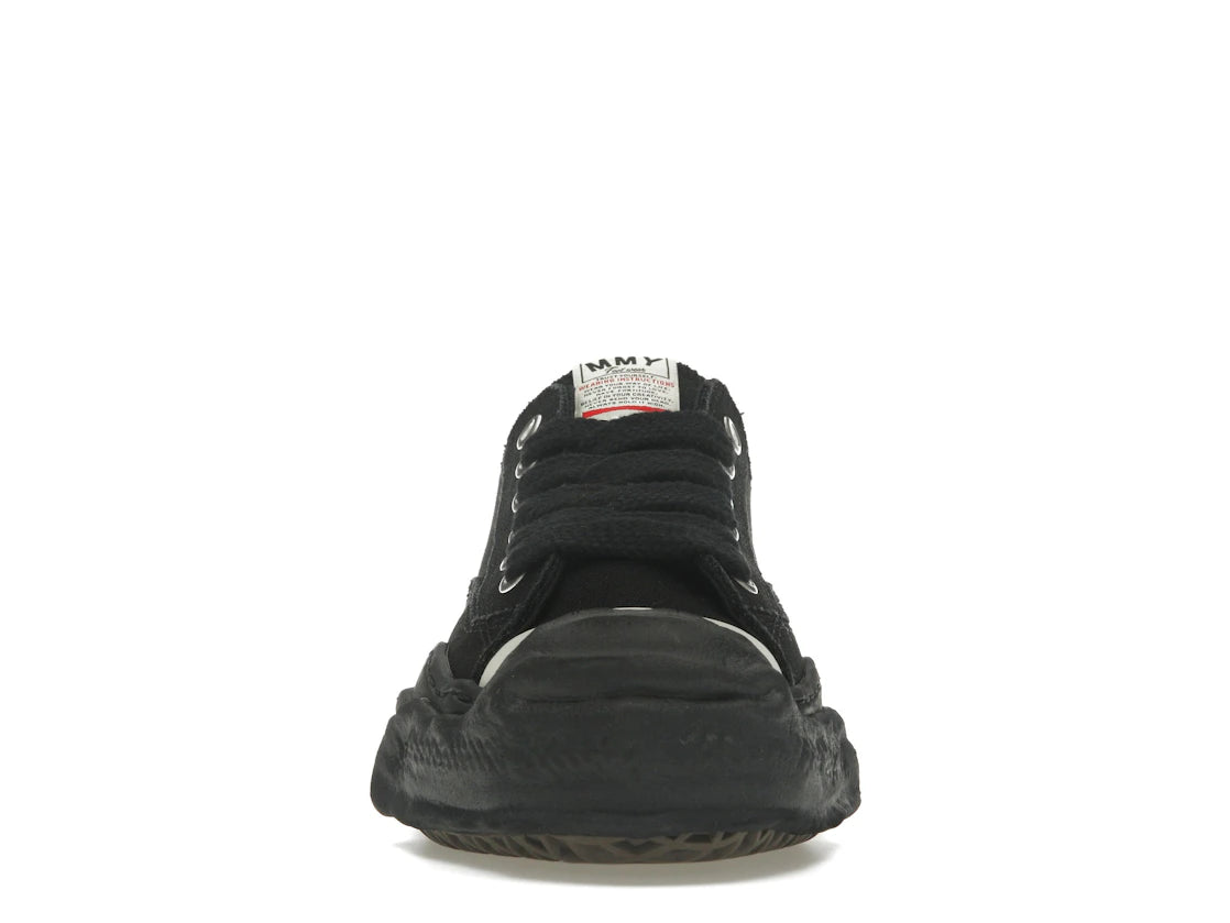 Maison Mihara Yasuhiro Hank OG Sole Canvas Low Schwarz