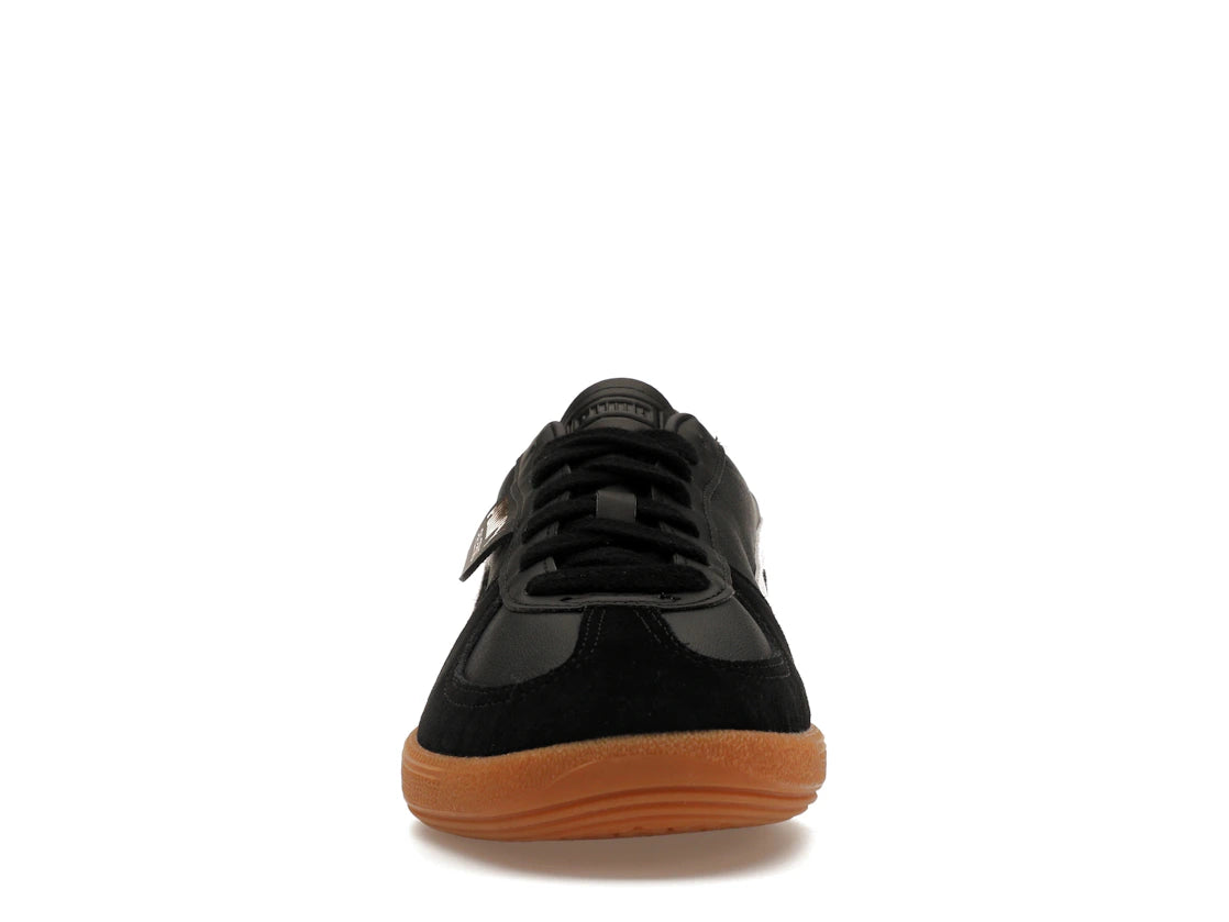 Puma Palermo Leder Schwarz Federgrau Gummi