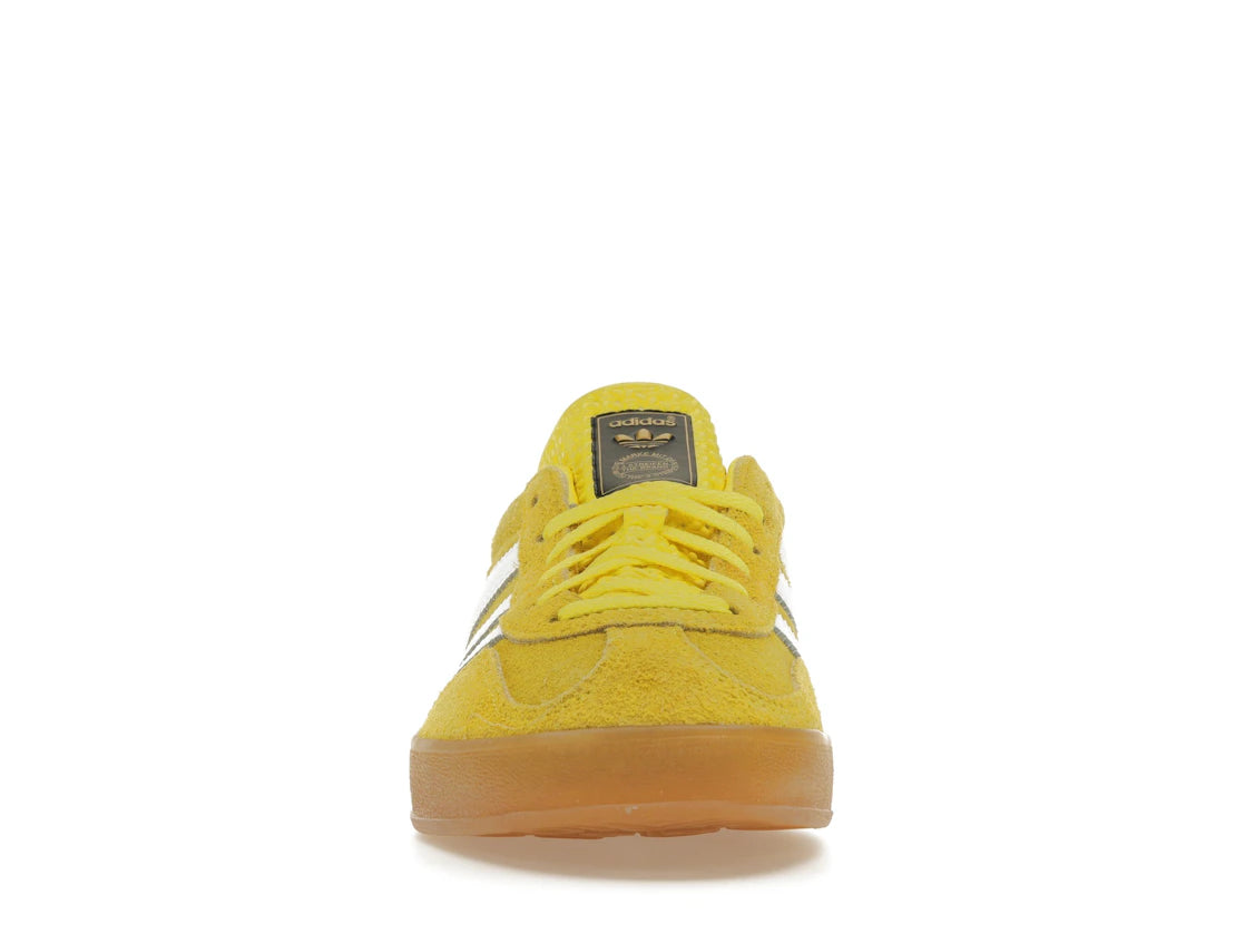 adidas Gazelle Indoor Bright Yellow Collegiate Burgundy (Women's)