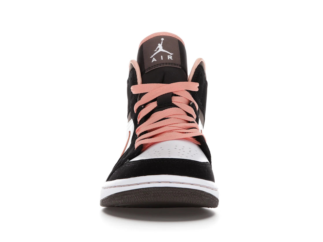Jordan 1 Mid Peach Mocha (Women's)