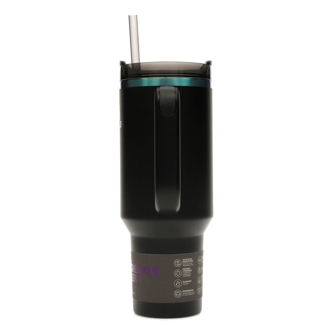 Stanley The Black Chroma Collection Flowstate Quencher 40oz Tumbler Black Chroma