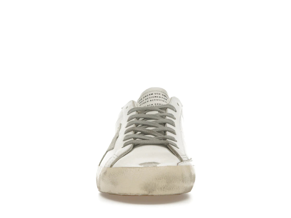 Golden Goose Super-Star Weiß Grau