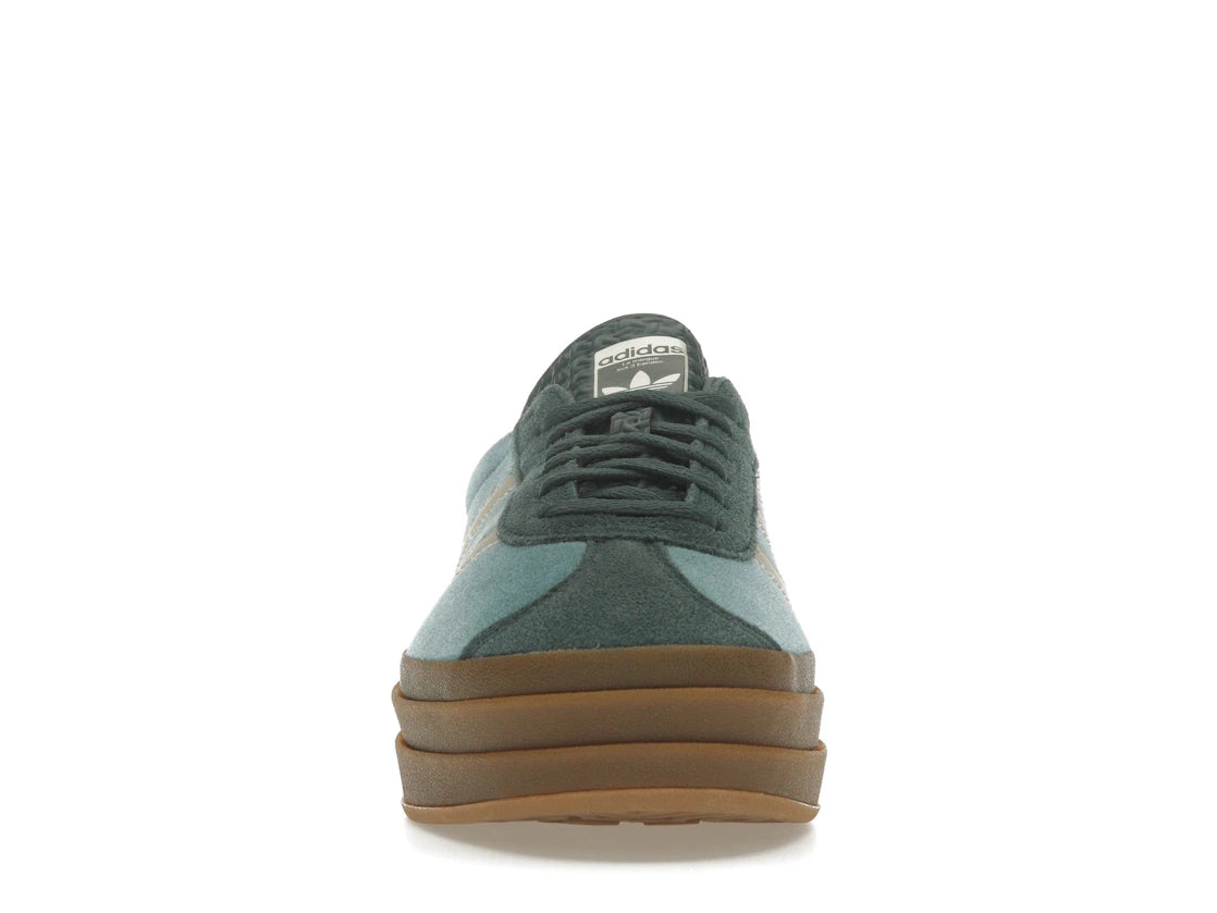 adidas Gazelle Bold Mineral Green Velvet (Damen)