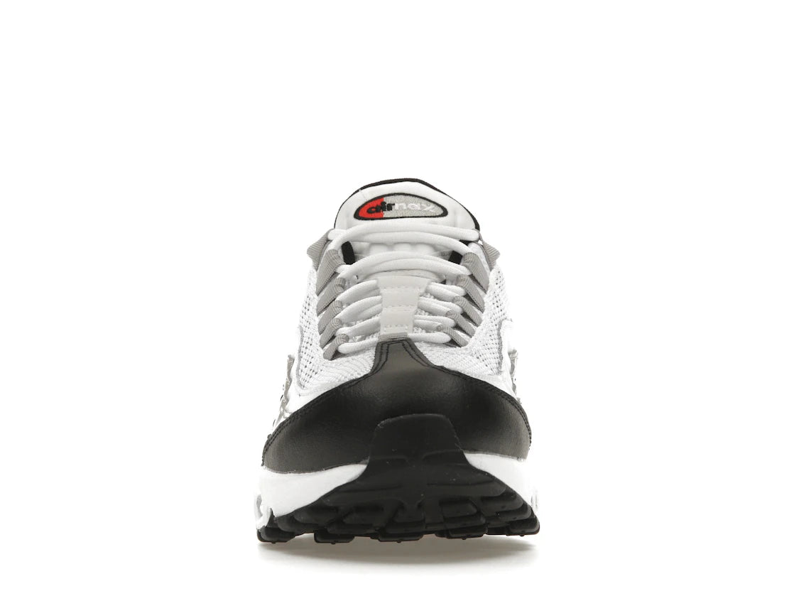 Nike Air Max 95 Weiß Hell Eisenerz Schwarz Lackleder (Damen)