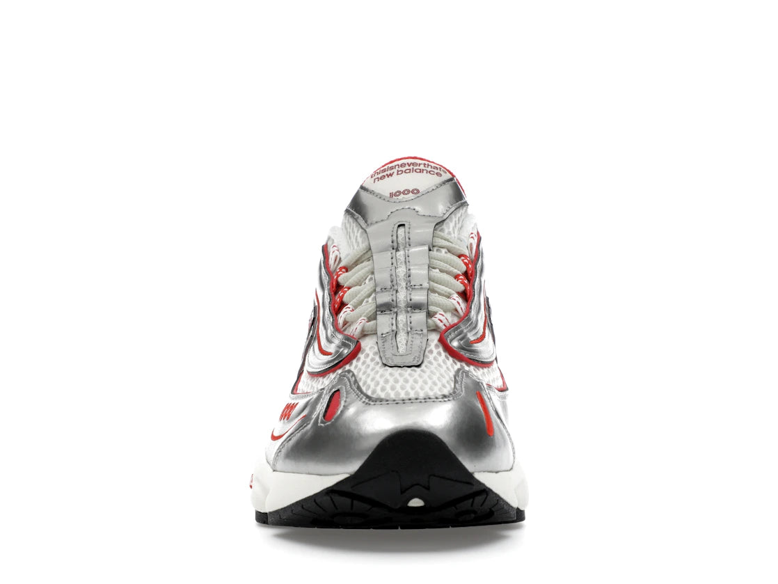 New Balance 1000 thisisneverthat Metallic Silber Rot