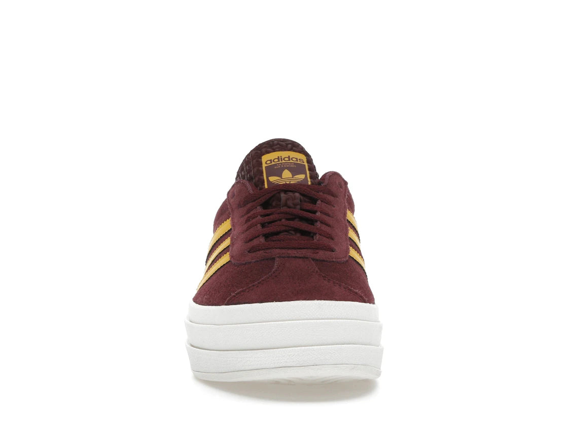 adidas Gazelle Bold Shadow Red Bold Gold (Damen)
