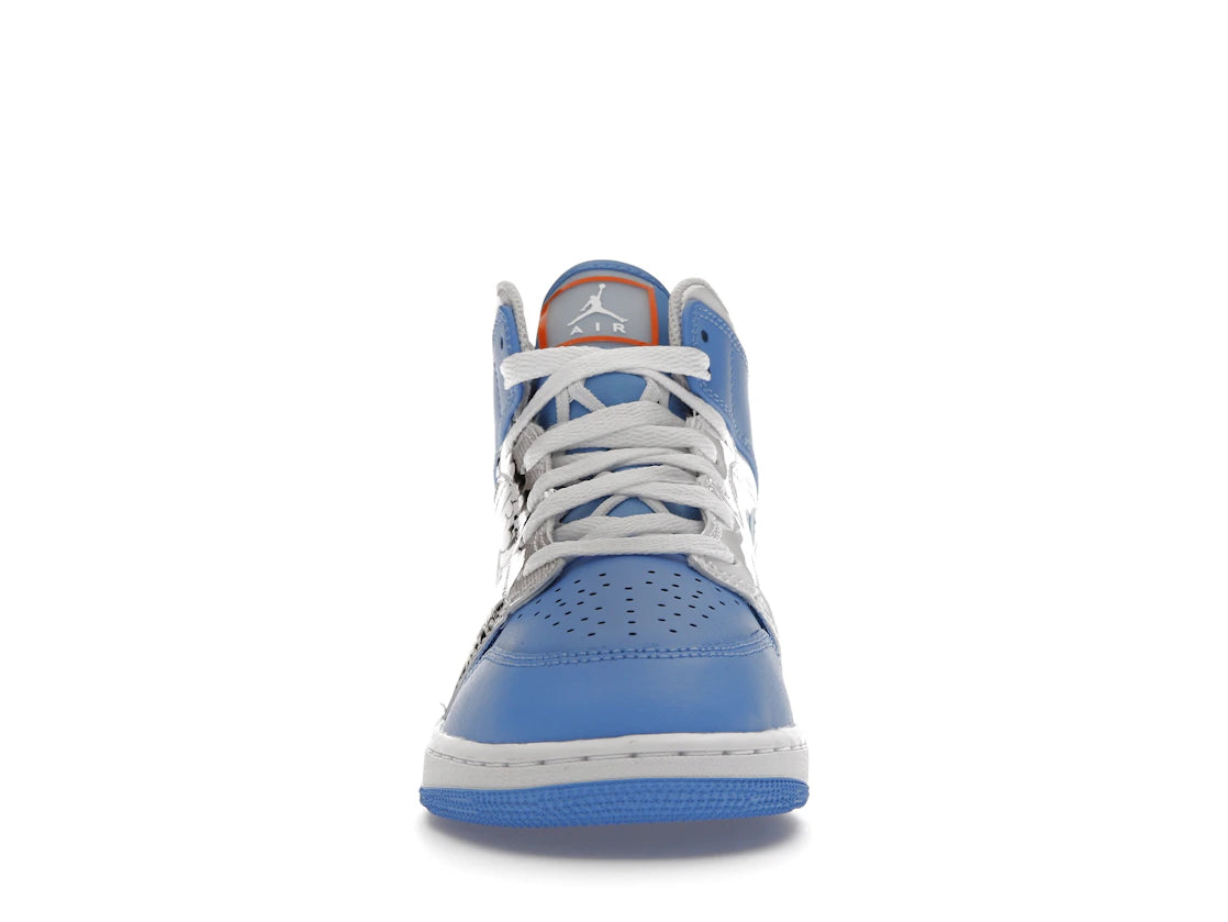 Jordan 1 Mid Sneaker School Game Winner (GS)