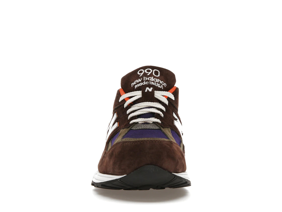 New Balance 990v2 MiUSA Braun Lila