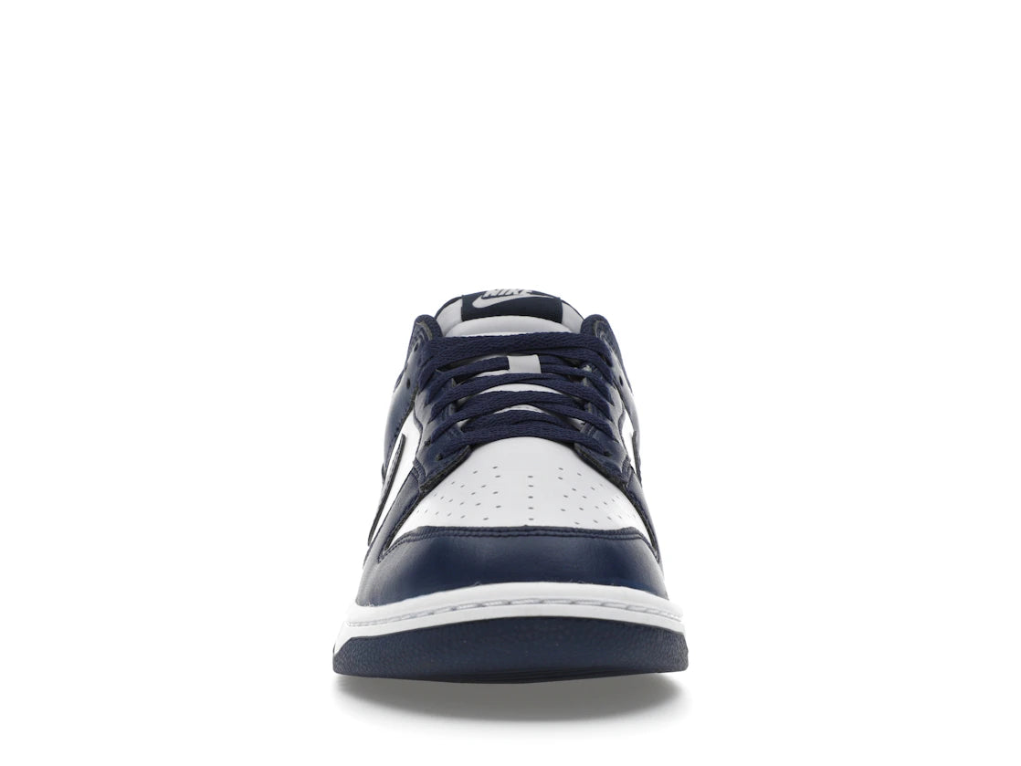Nike Dunk Low Weiß Mitternachtsblau