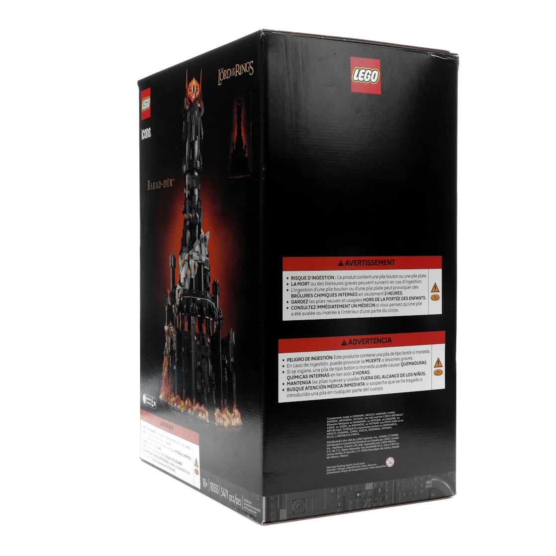 LEGO Icons Der Herr der Ringe Barad-dûr Set 10333