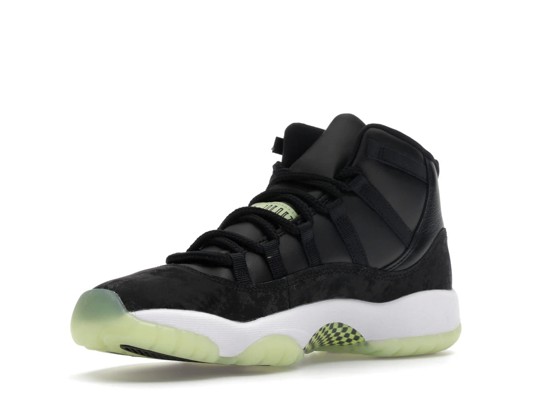 Jordan 11 Retro Black Barely Volt (GS)