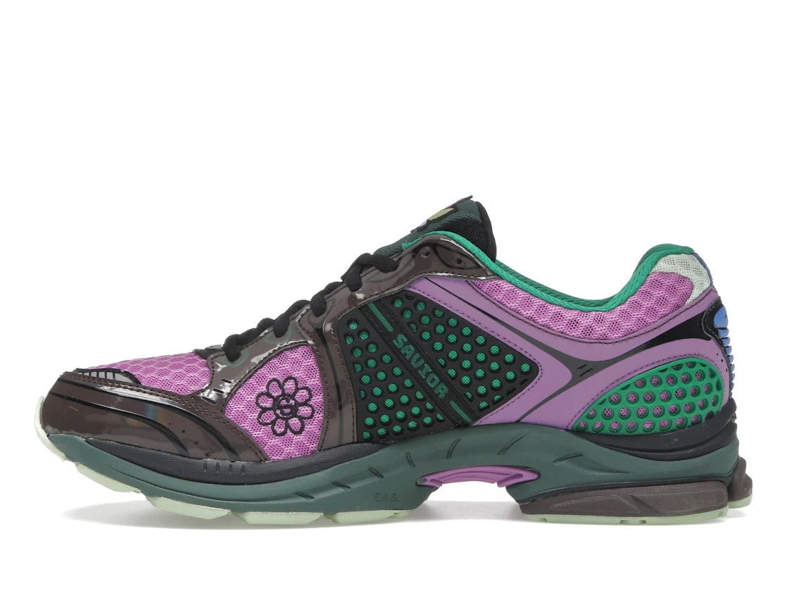 Saucony ProGrid Triumph 4 Jae Tips Flowers Grow Uptown Perilla
