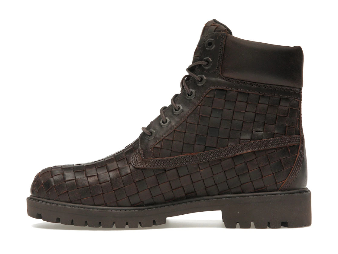Timberland 6" Premium Boot Woven Dark Brown