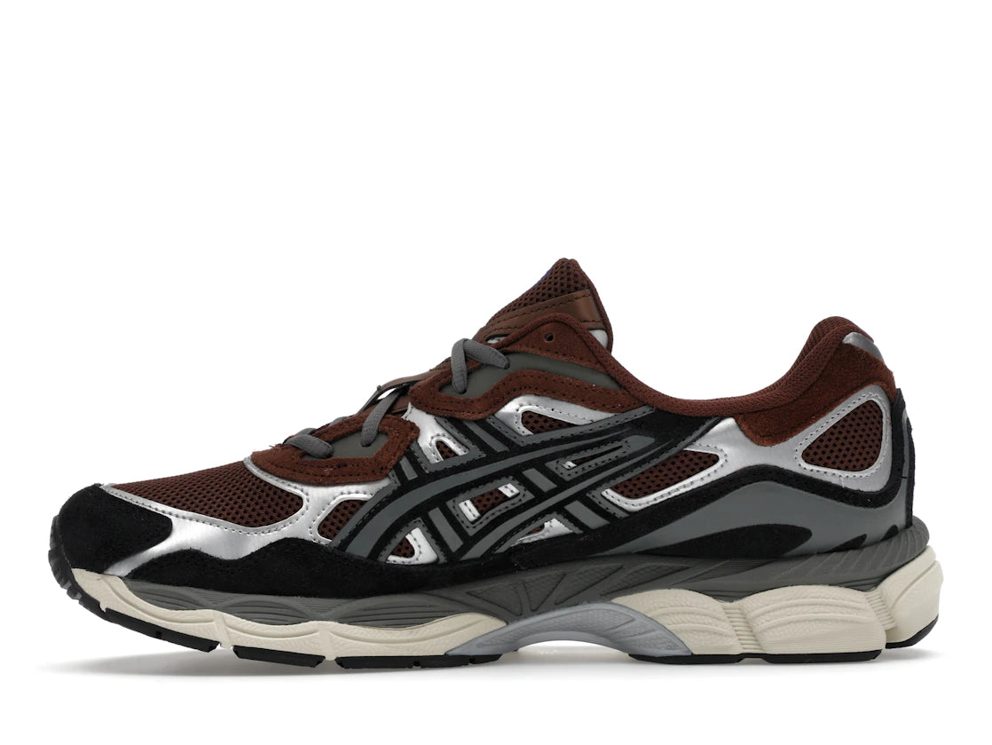 ASICS Gel-NYC Rotbraun Steeple Gray