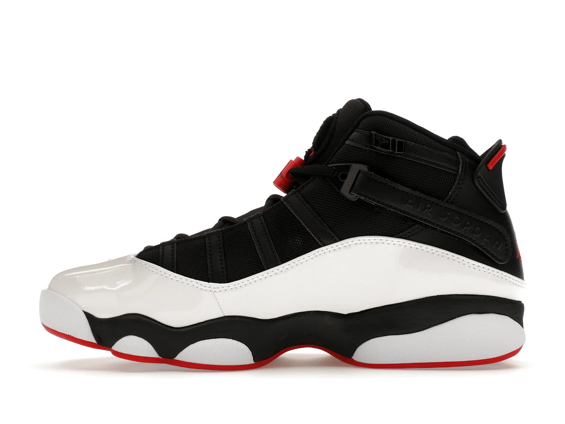 Jordan 6 Rings Schwarz Weiß Varsity Rot