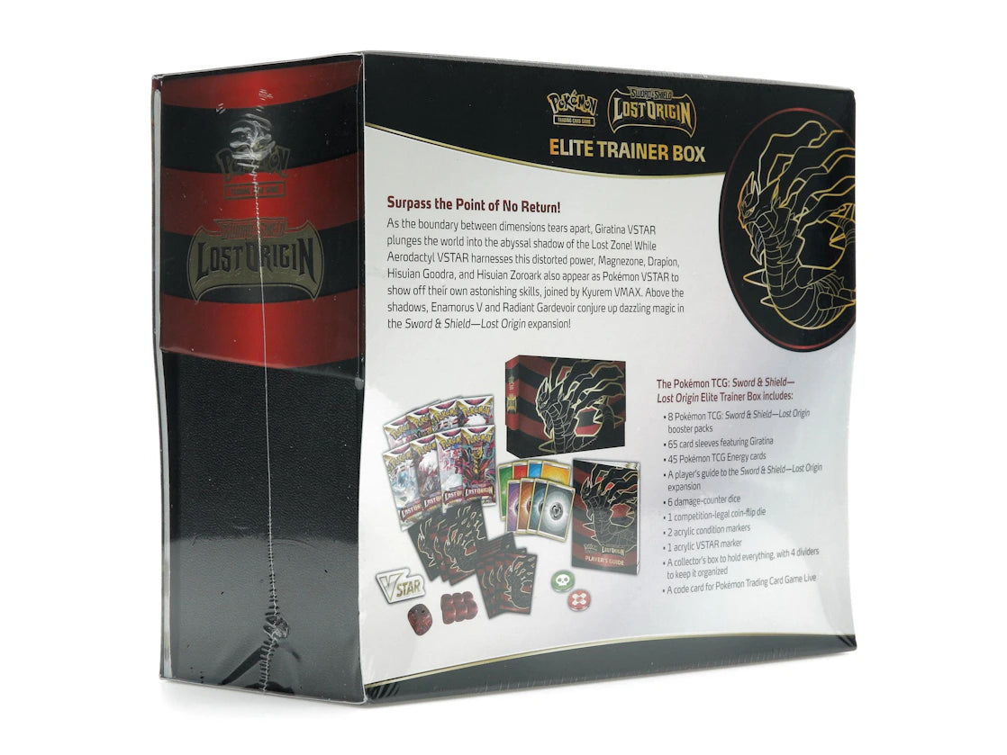 Pokémon-Sammelkartenspiel Schwert & Schild: Die verlorene Herkunft – Elite-Trainerbox