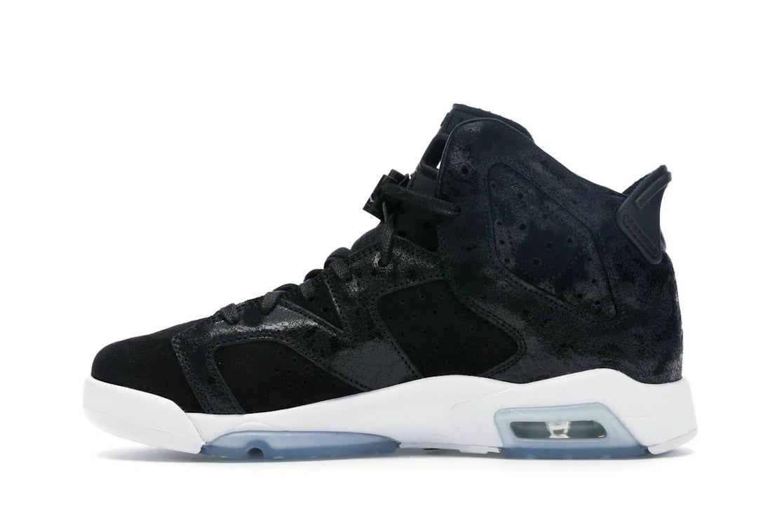 Jordan 6 Retro Heiress Black Suede (GS)