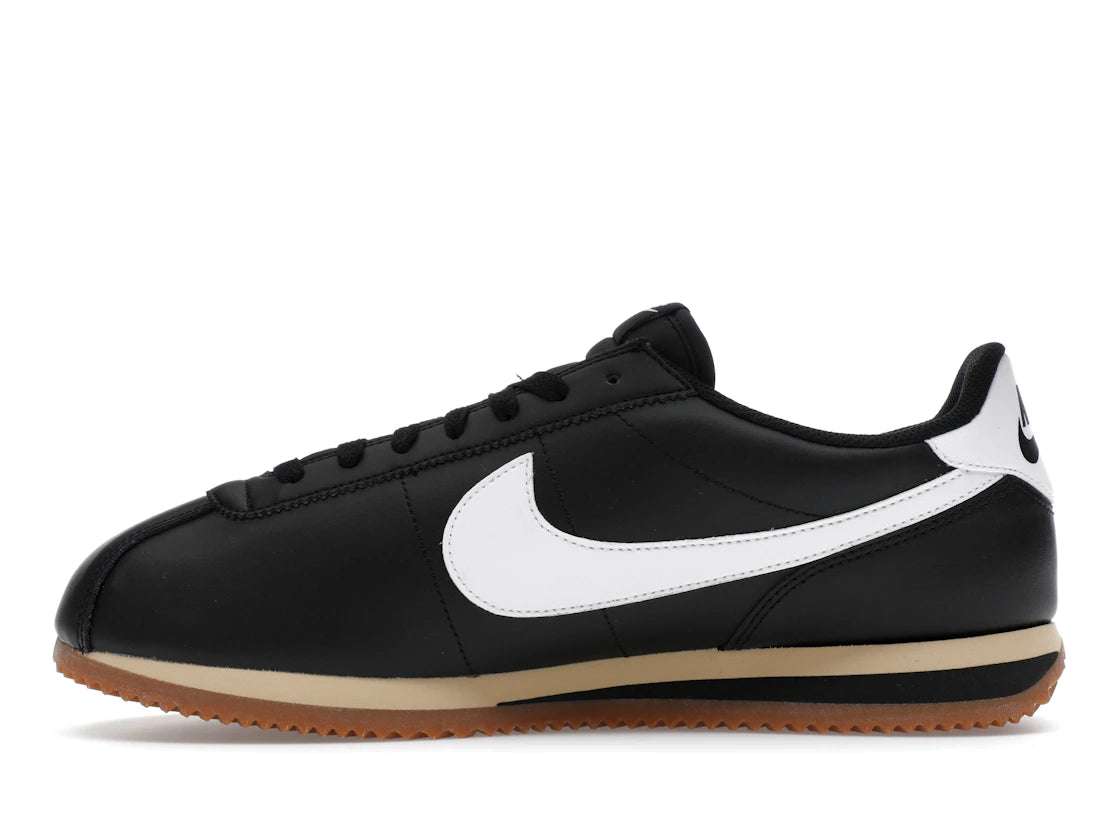 Nike Cortez Schwarz/Gummi Mittelbraun/Sesamweiß