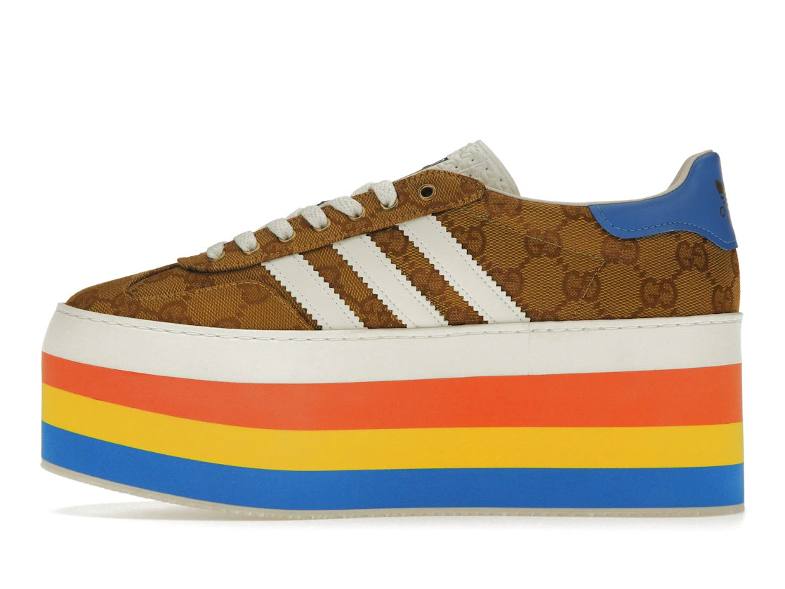 adidas x Gucci Gazelle Original GG Multicolor Platform (Damen)