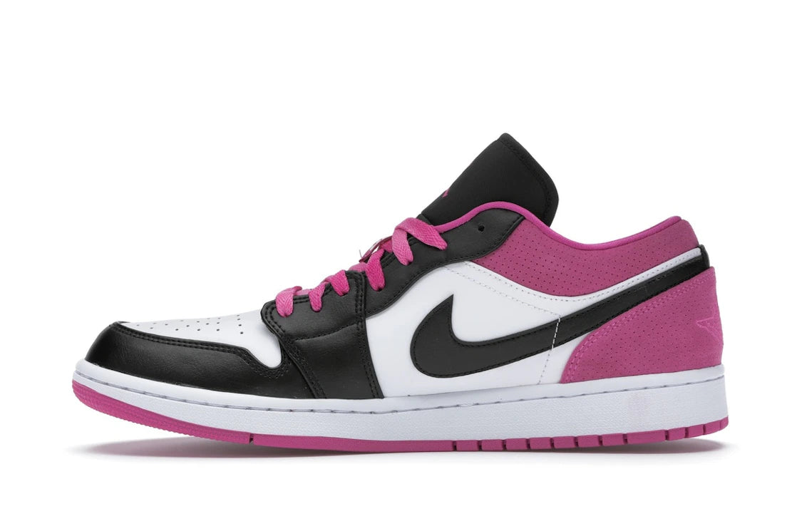 Jordan 1 Low Black Active Fuchsia