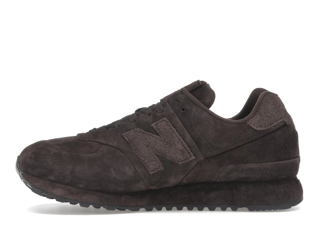 New Balance 574 Legacy Stone Island Ghost Dunkelbraun